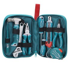 토탈툴스 TOTAL 가정용 공구 세트, 1세트, 공구 9종 + 파우치
