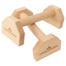 GOMUNARA 頂級木製平板支撐槓 俄挺槓 50公分 2入, 單一商品, 山毛櫸木