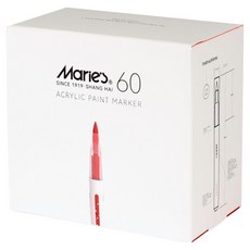 시나아트 아크릴 브러쉬마카 H-KD008-60, 1개, 60색