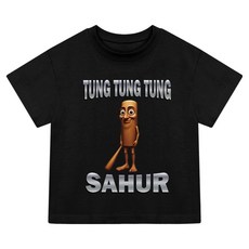 Little Rabbit 兒童款 Family Italian Brainrot 短袖T恤