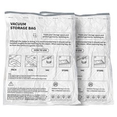 衣櫃整理多用途真空壓縮袋, 2個, 1入