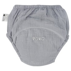 PUKU 藍色企鵝 雲感波浪學習褲, 岩灰, 1件