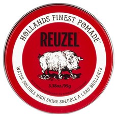 REUZEL 紅豬中強水性髮油, 95g, 1個