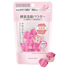 수이사이 뷰티 클리어 핑크 파우더 워시 15p, 21g, 1개