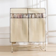 普凱 大型衣架防塵罩 衣架遮罩 覆蓋罩, 1個, 1入