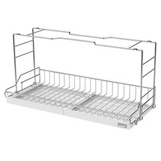 STAFIX Easy Rack 潔淨水槽置物架 600, 1個, 白色, 1層