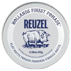 REUZEL 白豬強力黏土級水性髮泥, 95g, 1件