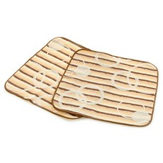 SHING LONG TEXTILE 台灣興隆毛巾 回到未來防臭特波麗手帕巾, 咖色, 1包