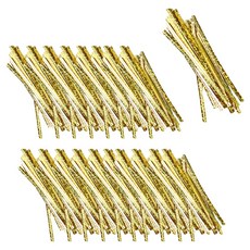 Khohimo 亮片彩色束帶 5W0440, 金色, 1套