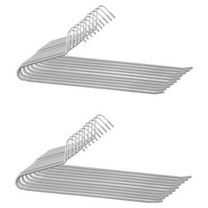 비코지 논슬립 바지걸이, 그레이, 20개