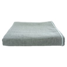 SHING LONG TEXTILE 台灣興隆毛巾 3層紗銀竹炭舖巾, 灰色, 1條