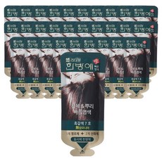 RETHEBEAU 韓方愛 快速染髮劑 隨身包 7號, 黑褐色, 30個