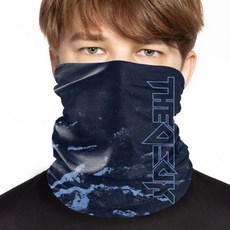 DEUX 釣魚防曬頸圍 BF-28, 1個, 海軍藍 + 天藍色