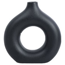 Sun & Dream 現代感性花瓶 中號, 黑色