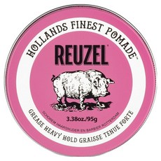 REUZEL 粉紅豬超強髮油, 1個, 95g