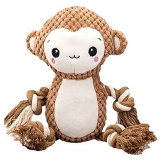 毛皇上 高質感耐咬玩偶, 1個, 手繩猴子