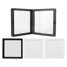 Uniart 랩 透明相框 2款 x 2入組, 黑色, 白色, 1套