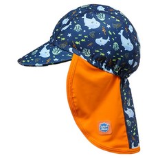 Splash About 幼兒護頸防曬帽, 鯊魚礁, 1個