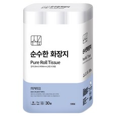 Jukjaejukso 純粹3層衛生紙, 30m, 30捲, 1個