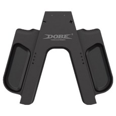 DOBE HOHOO 任天堂 Switch 2 Joy-Con 相容充電握把支架 手持握把 腰槍握把, 黑色, 1個, 單一商品