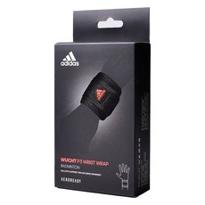 adidas 愛迪達 WUCHT P3 運動護腕, 黑色, 1個