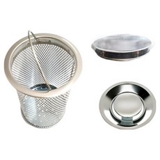 排水口用不鏽鋼濾網 小型 + PS不鏽鋼蓋, 1套, 單一顏色