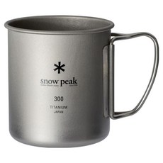 스노우피크 티탄싱글머그 300ml, 1개