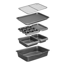 Masterclass 不沾大小烤盤烤架7件組, 1組