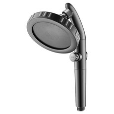 小麥購物 可調節蓮蓬頭 一鍵止水 L153 239g, 1支, 星岩灰