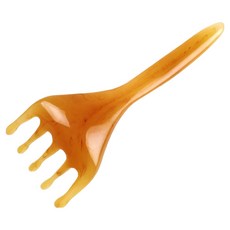 拜德 讓你變美的簡易臉部刮痧按摩器, 黃棕色3, 1個