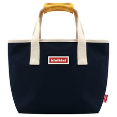 KINI KINI 寵物撞色托特包, 海軍藍, 1個
