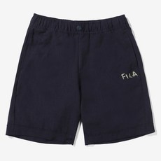 휠라키즈 아동용 가드닝 거즈 롤업반바지 FK2TRE2122X