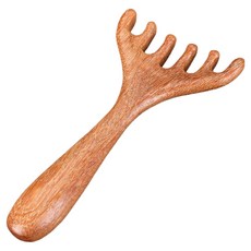 Shopping Sprint 木製頭皮刮痧按摩器 16, 1個, 單一顏色