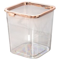 小麥購物 桌面垃圾桶, 透白色, 1個