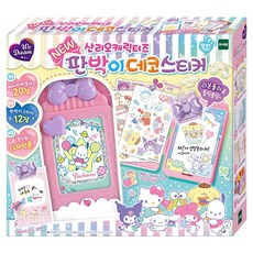 We Dream 三麗鷗角色 NEW 轉印裝飾貼紙, 1個, 粉紅色