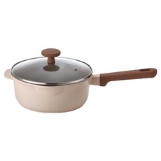 PNPOONGNYUN 電磁爐 IH Bliss La Retro Daily View 低身單柄鍋, 單品, 1個, 20cm, 混合色