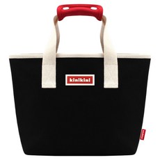 KINI KINI 寵物撞色托特包, 黑色, 1個