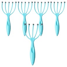 Goodsome 便利頭部按摩器 5入 8 x 18.2 cm, 藍色, 5個