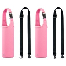 Yomopic 便攜式柔軟斜背水瓶袋, 2個, 嬰兒粉