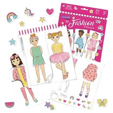 Learning Resources 時尚遊行娃娃換裝造型書 EDI1553, 1個, 混合色