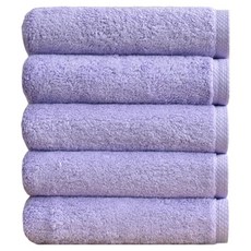Towelist Forte 飯店毛巾 200g 40支 精梳棉, 淡紫色, 5個