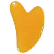 BM Design 舒適刮痧按摩器, 1個, 黃色愛心