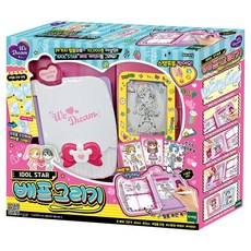 We Dream 偶像明星 閨密繪圖, 1個, 粉紅色