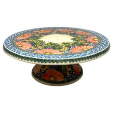 VENA 波蘭陶 蛋糕架 28 x 28 x 10.5cm, 紅的奏鳴曲, 1個