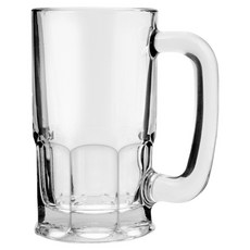 Anchor Hocking 格紋啤酒杯, 1個