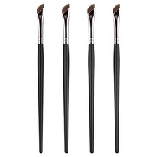 小麥購物 鐮刀眼線刷 D147 3g, 4支, 黑色