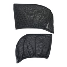 ANBORTEH 安伯特 酷樂高彈力防蚊帳2件組 休旅車款 通用型 前窗, 黑色