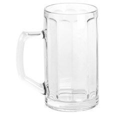 EXCELSA 經典直紋啤酒杯 500ml, 1個