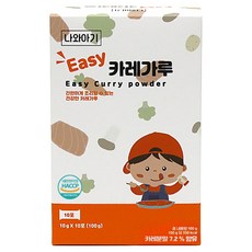 Nawaagi 幼兒用咖哩粉 10入, 1個, 100g