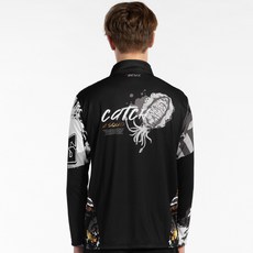 DEUX 男女通用長袖釣魚運動衫 QDT-907, 混色